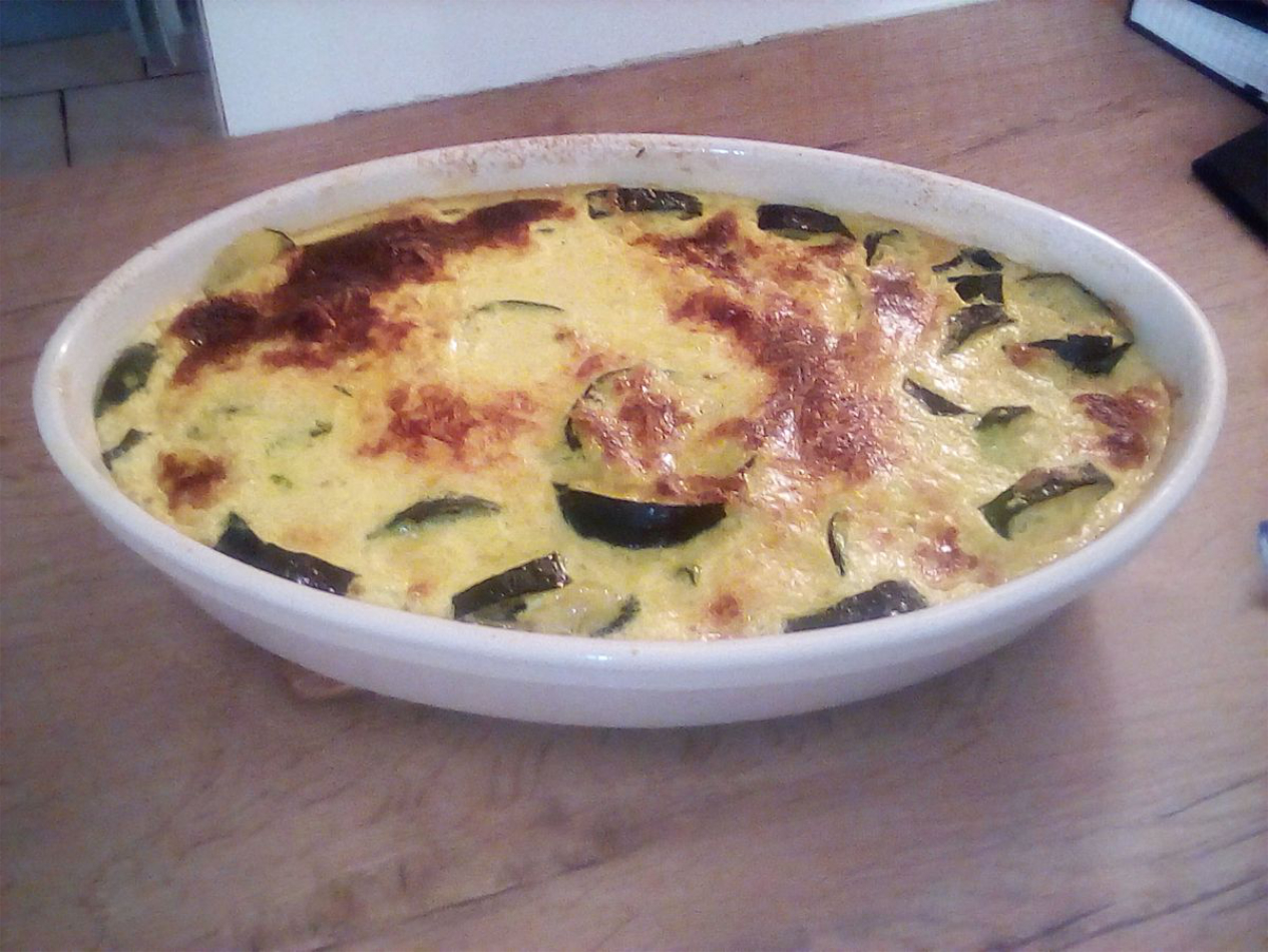 Gratin de courgettes