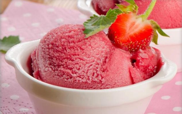 Sorbet fraise