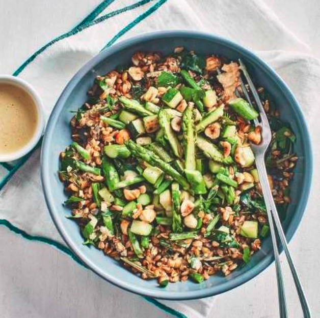 Bowl d'épeautre aux légumes d'été