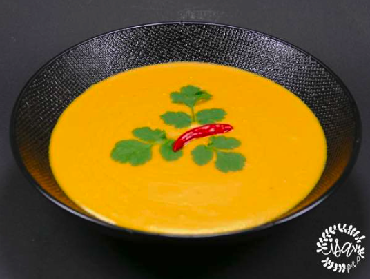 Velouté de lentilles corail